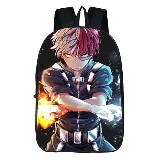 Discover Shoto Todoroki Anime Backpack for Students
