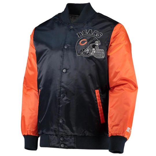 Discover Men's Chicago Team Bears Baseball Jacket