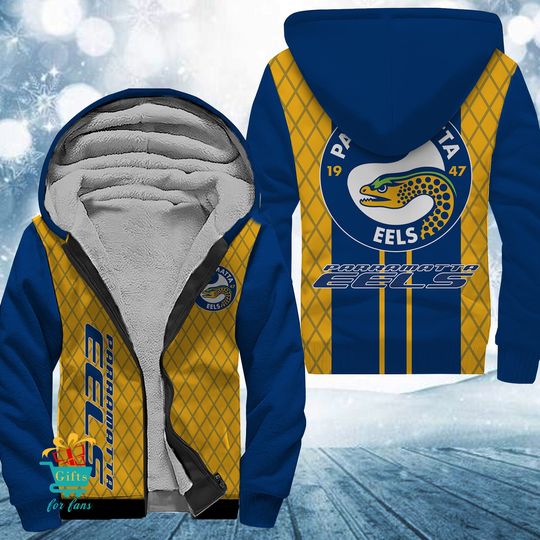 Discover Parramatta Eels New Style Fleece Hoodie