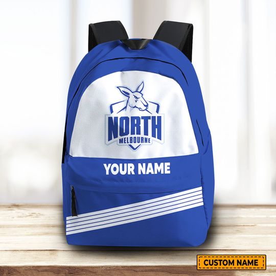 Discover AFL North Melbourne Kangaroos Custom Name Gift For Fans Backpack