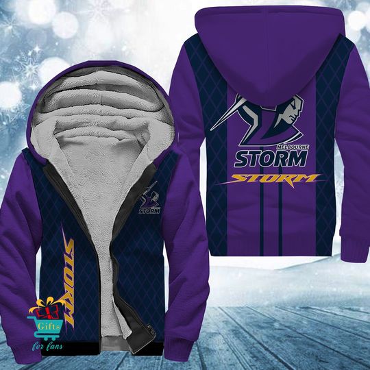 Discover Melbourne Storm New Style Fleece Hoodie