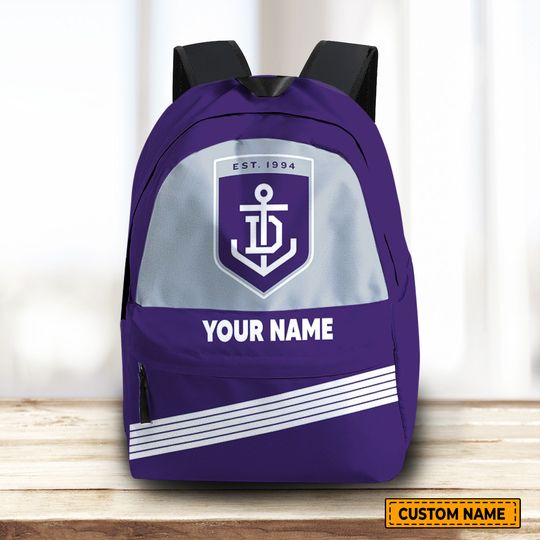 Discover AFL Fremantle Dockers Custom Name Backpack