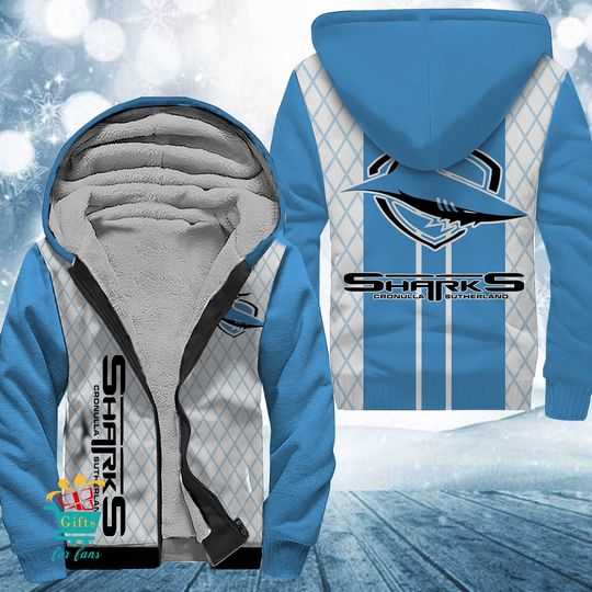 Discover Cronulla-Sutherland Sharks New Style Fleece Hoodie