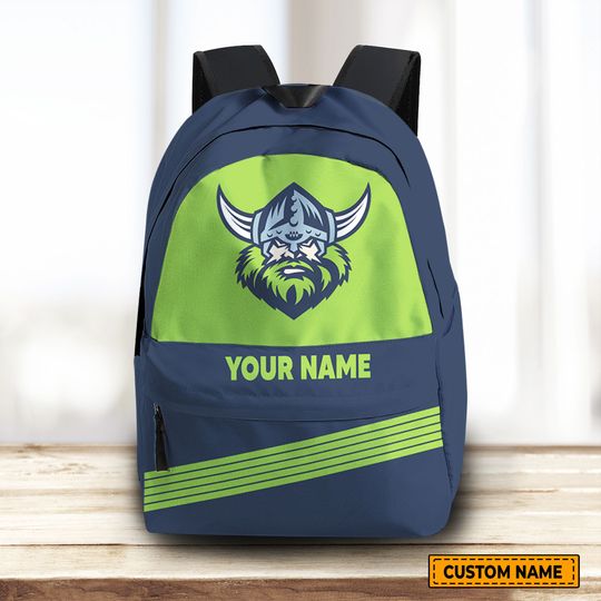 Discover NRL Canberra Raiders Custom Name Backpack
