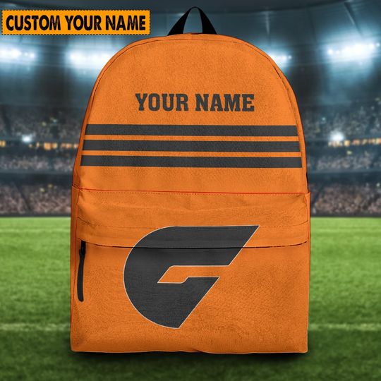 Discover AFL Greater Western Sydney Giants Custom Name New Edition Backpack