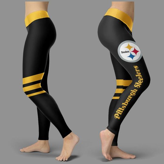 Discover football Pittsburgh Steeler Leggings V3