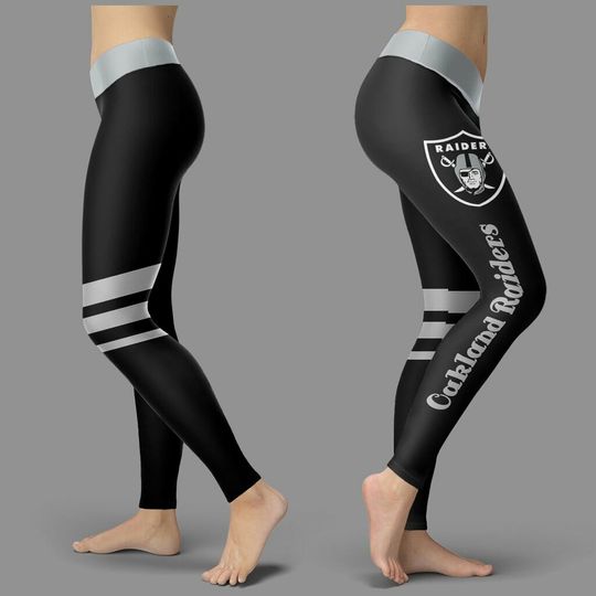 Discover football Oakland Raiders Leggings V3