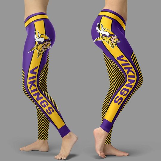 football Minnesota Vikings Leggings, Mother's Day Gift, Gift For Women