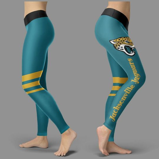 football Jacksonville Jaguars Leggings , Mother's Day Gift, Gift For Women
