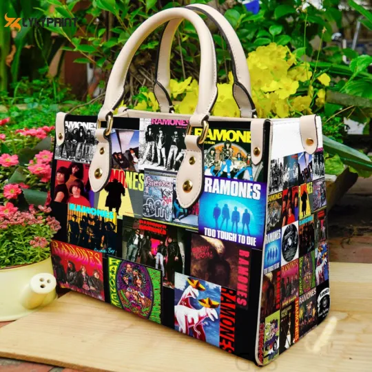 Discover Stylish Ramones Leather Handbag
