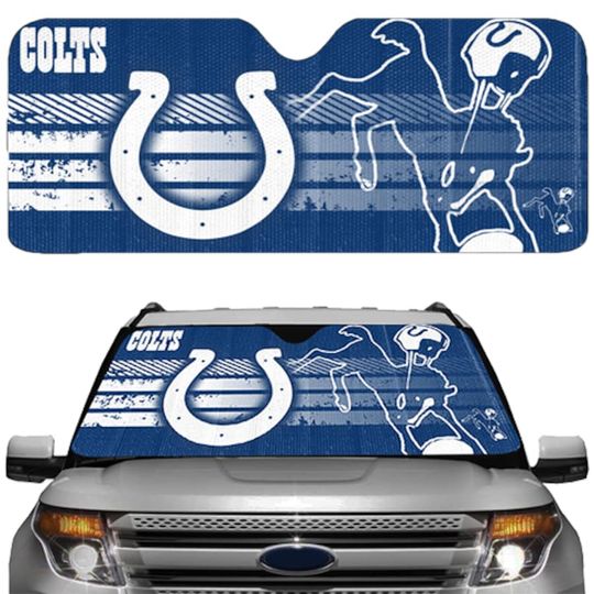 Discover football Indianapolis Colts Universal Car Sunshade