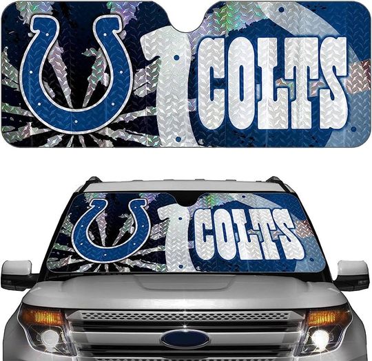 football Indianapolis Colts Limited Car Sunshade