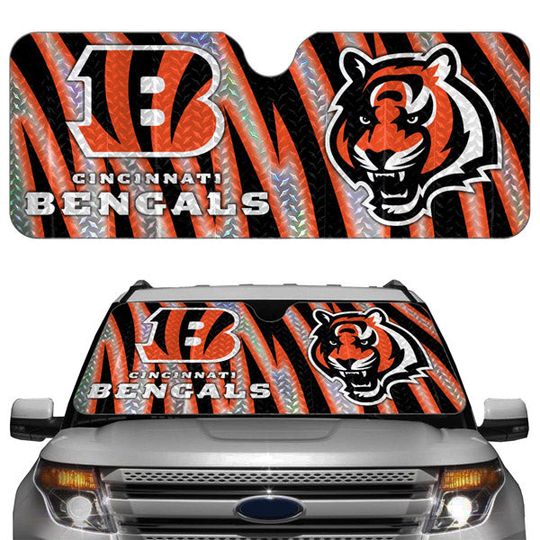 Discover football Cincinnati Bengals New Design Car Sunshade
