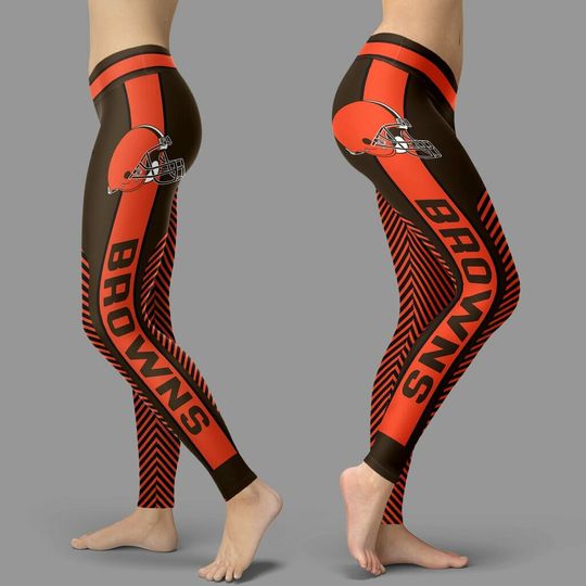 Discover football Cleveland Browns Leggings V1