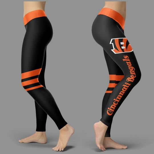 Discover football Cincinnati Bengals Leggings V3