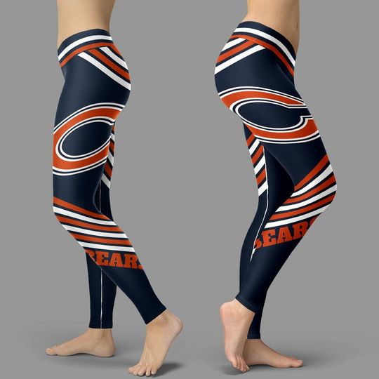 football Chicago Bears Leggings Mother's Day Gift, Gift For Women