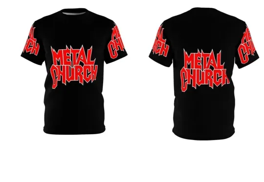 Discover Rare Metal Church Band Band 3D T-Shirt, Gift For Fans