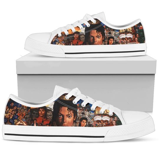 Discover Michael Jackson Limited Edition Low Top Sneakers