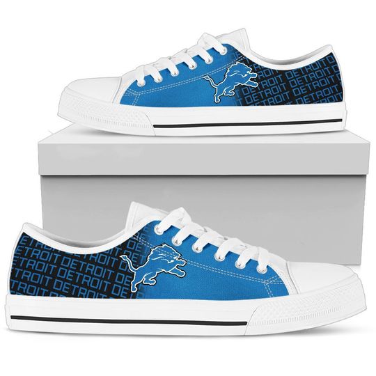 Discover Detroit Lions Women's Low Top Sneakers