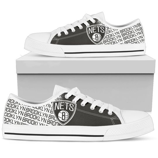 NBA Brooklyn Nets Women's Low Top Sneakers