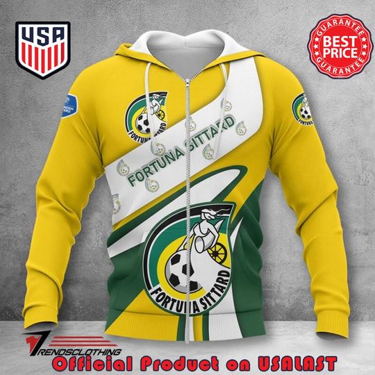 Discover Fortuna Sittard Limited Zip Up Hoodie