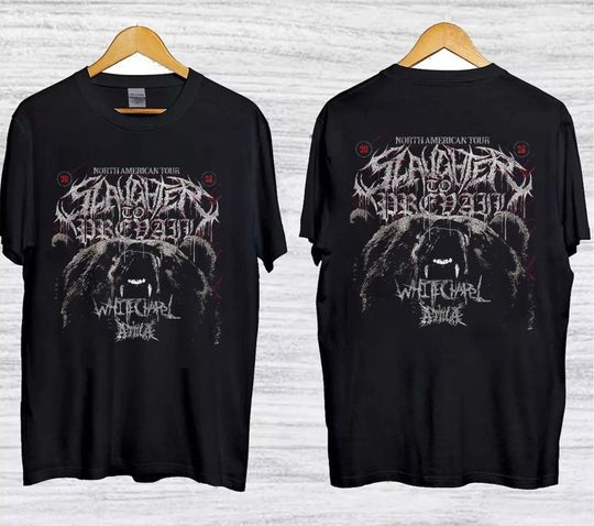 Discover Slaughter To Prevail Tour Shirt, North America 2026 Tour T-shirt, Music Band Shirt