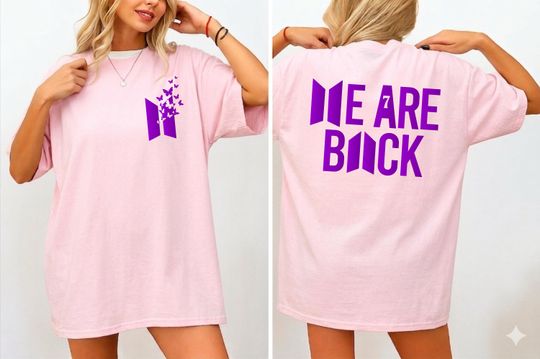 Discover BTS Arirang T Shirt, The Kings Are Back Shirt, Bangtan 2026 Album Songs Concert Tee