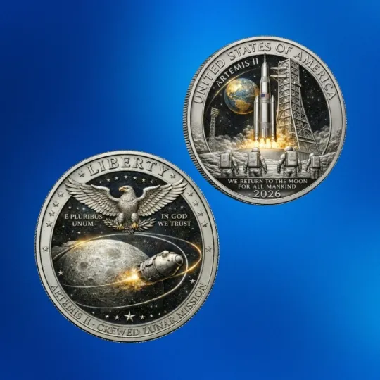 Discover Artemis Ii 2026 Return To The Moon Silver Coin