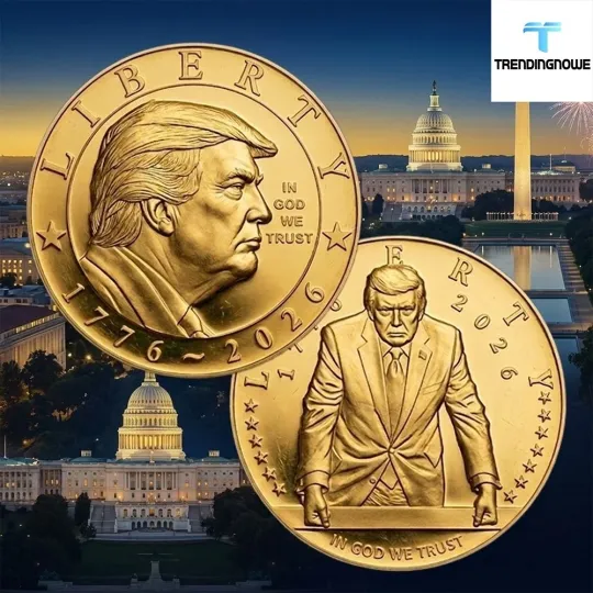 Discover President Trump Americas 250Th Anniversary Commemorative Challenge Coins 2026