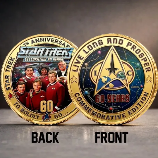 Discover Trek 60th Anniversary 2026 Commemorative Coin
