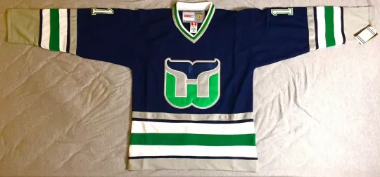 1996 Kevin Dineen Hartford Whalers Road Navy Blue Men's Hockey Jersey