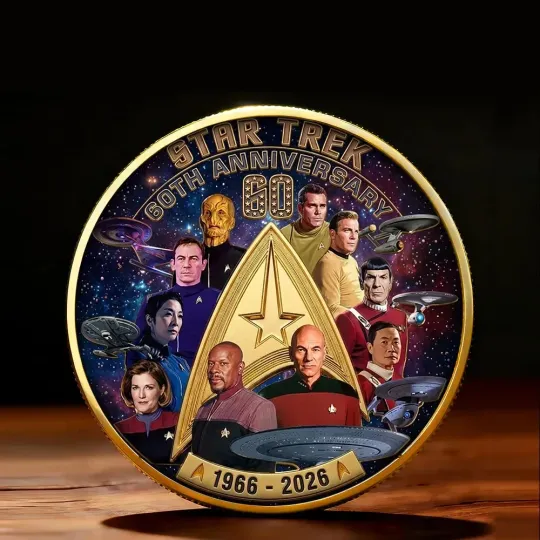 Discover startrek2020 60th Anniversary 2026 Commemorative Coin