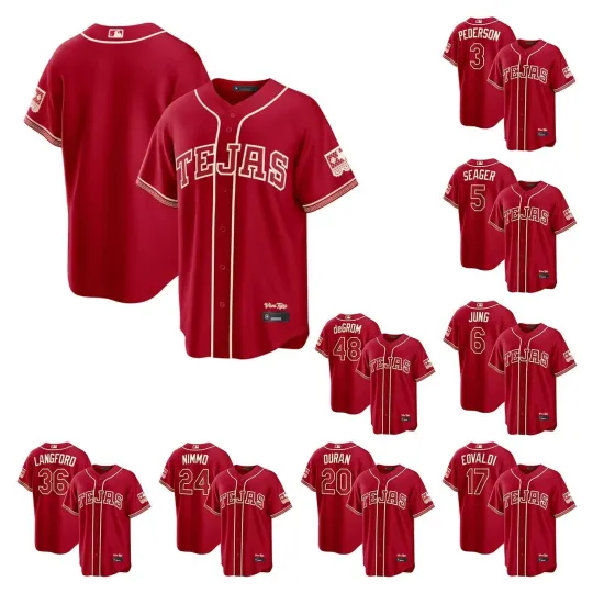 Discover Men's Rangers Red 2026 City Connect Stadium All Stitched Baseball Jersey S-3XL