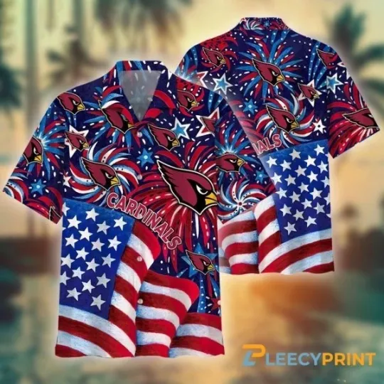 Discover Arizonna Football Team Cardinalss America 4th Of July Independence Day 2024 Hawai