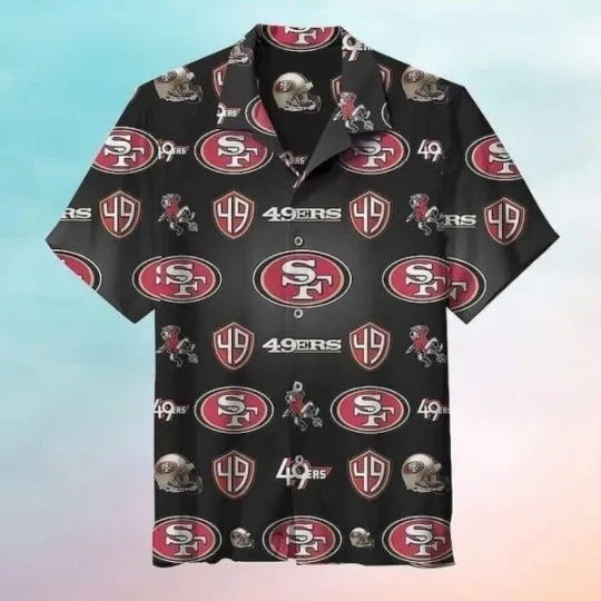 Discover San Francisco Football Team 49erss Hawaiian Shirt Gift For Football Players, Uni