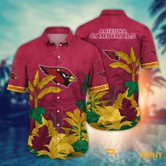 Discover Arizonna Football Team Cardinalss Hawaii Shirt Flower Hawaiian Style Statements,