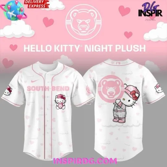 Discover Bend Cubs Hello Kitty Night 2025 Baseball Jersey