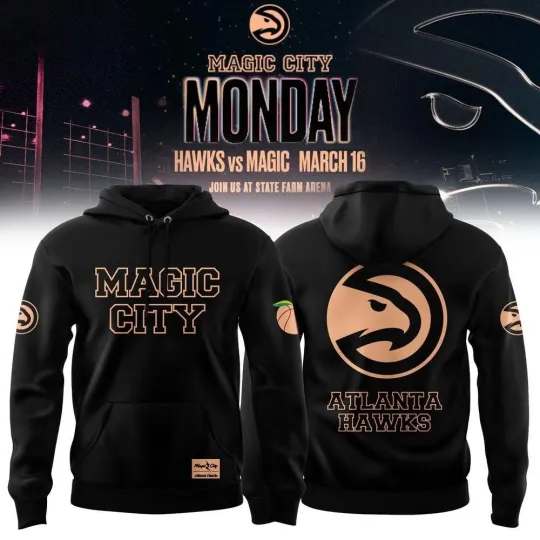 Discover Atlanta Basketball 2026 Magic City Hoodie