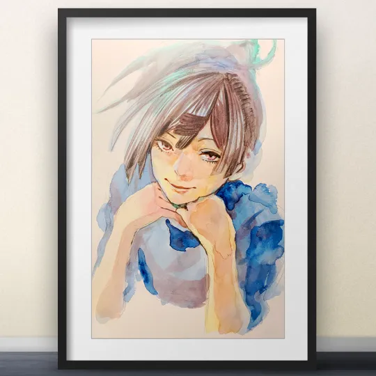 Discover Hell's Paradise Jigokuraku Yuzuriha  Poster