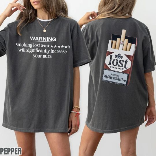 Machine Gun Kelly MGK Lost Americana Tour 2025 2026 2 Sided Shirt