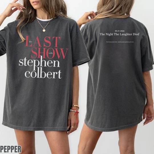 Discover The Last Show With Stephen Colbert T-Shirt
