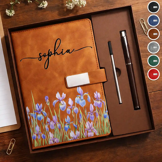 Leather Recipe Book - Personalized Leather Journal, Stylish & Durable