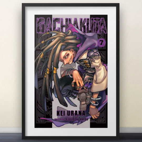 Discover Gachiakuta Volume 7 Art Poster – 11x17" Anime funko manga Shonen Jump christmas