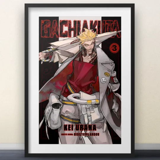 Gachiakuta Volume 3 Art Poster, Anime Manga Shonen Jump