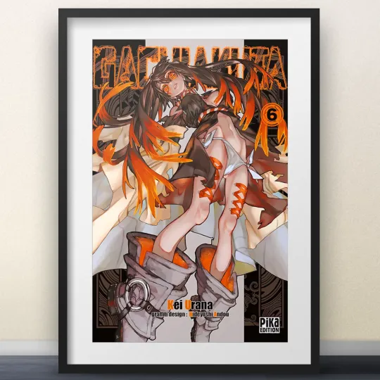 Gachiakuta Volume 6 Art Poster, Vertical Manga Anime Shonen Jump