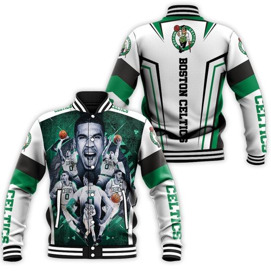 Boston Celticss Jayson Tatum Baseball Jacket