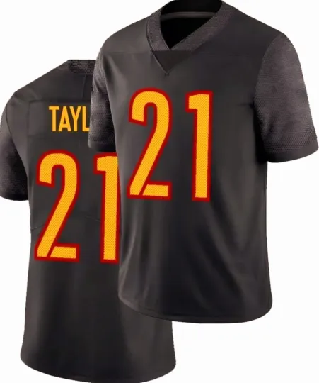 Discover Sean Taylor #21 Black Custom Jersey