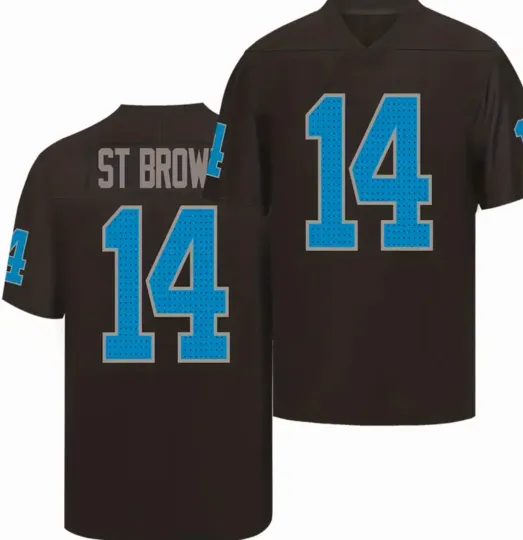 Discover Armon-Ra St.Brown #14 Black Custom Jersey
