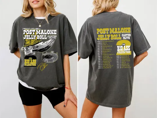 Discover Southern Rap Country Tour 2026 Style T Shirt Vintage Music Fan Gift Tee Unisex