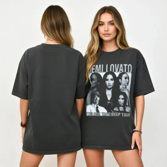 Discover Retro Not That Deep 2026 World Tour Graphic Tee Vintage Rock Pop Fan Shirt